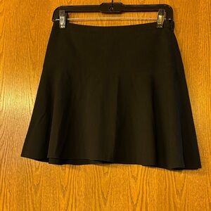 BCBGMaxAzria Black Skater Skirt